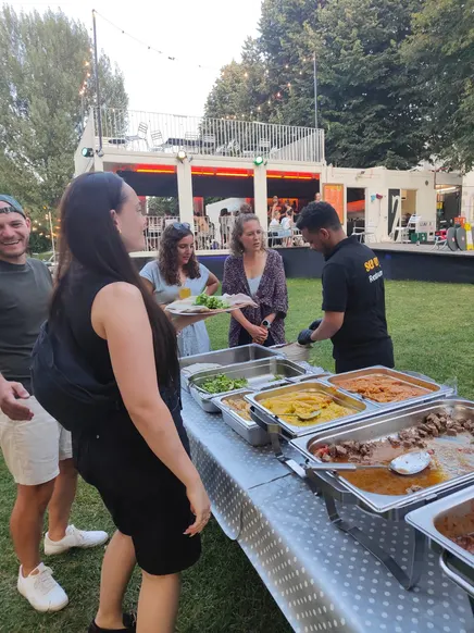 Catering im Freien